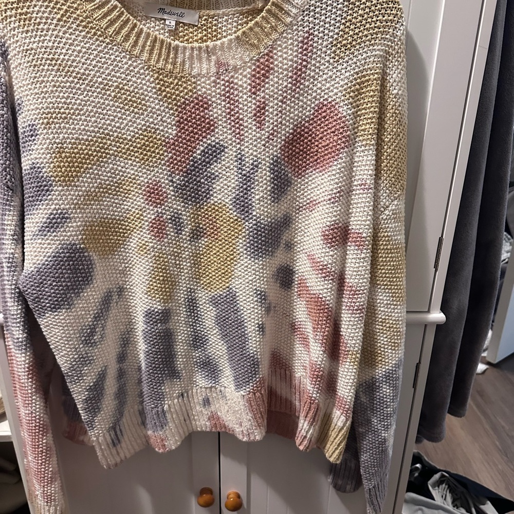 Multicolor Tie-Dye Sweater
